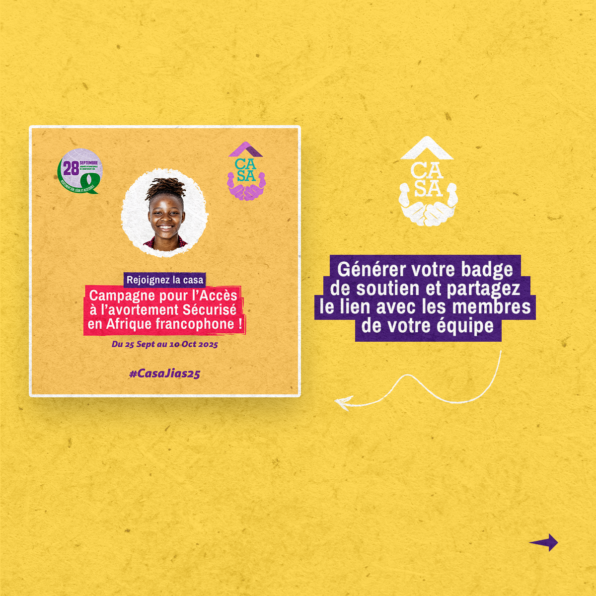 Visuel Post 3 Carrousel Lancement — CASA 2025