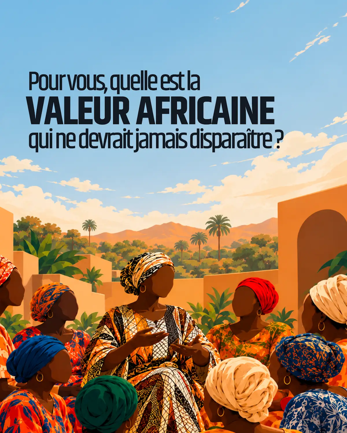 Pour vous, quelle est la valeur africaine qui ne devrait jamais disparaître ?